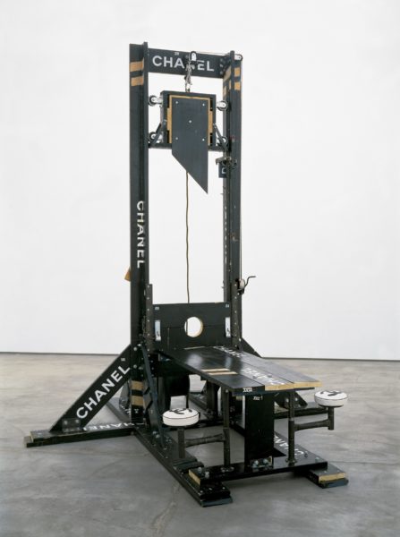 Chanel Guillotine (Breakfast Nook) 1998 mixed media